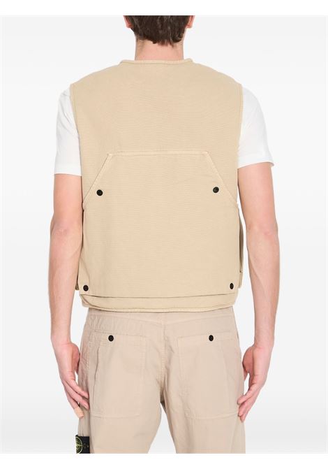 gilet 6100007 uomo beige STONE ISLAND | L1S15 6100007 S0184V019A